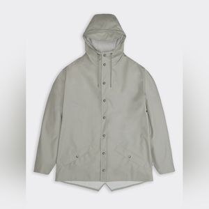 RAINS Jacket Unisex in Cement Color